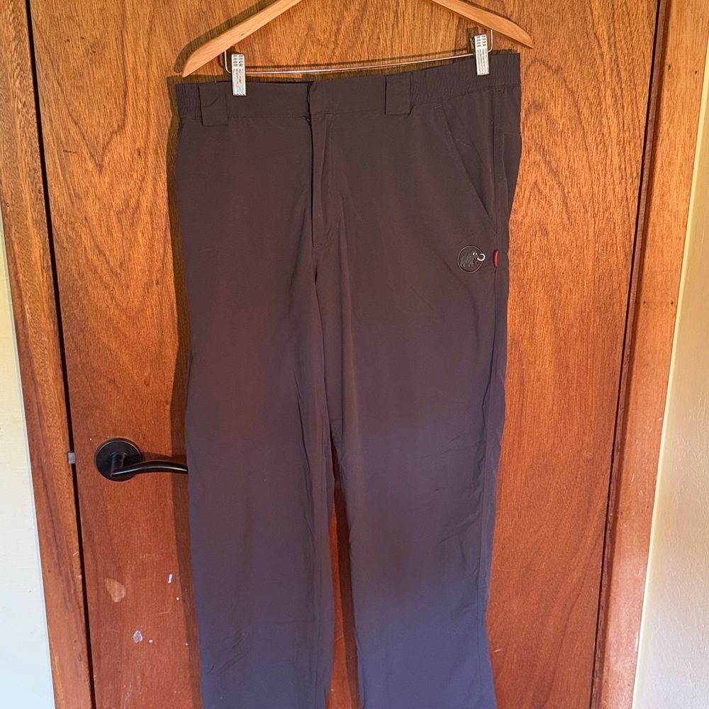 Mammut Mountain Technical Hiking Pants Men’s 34W Graphite Gray